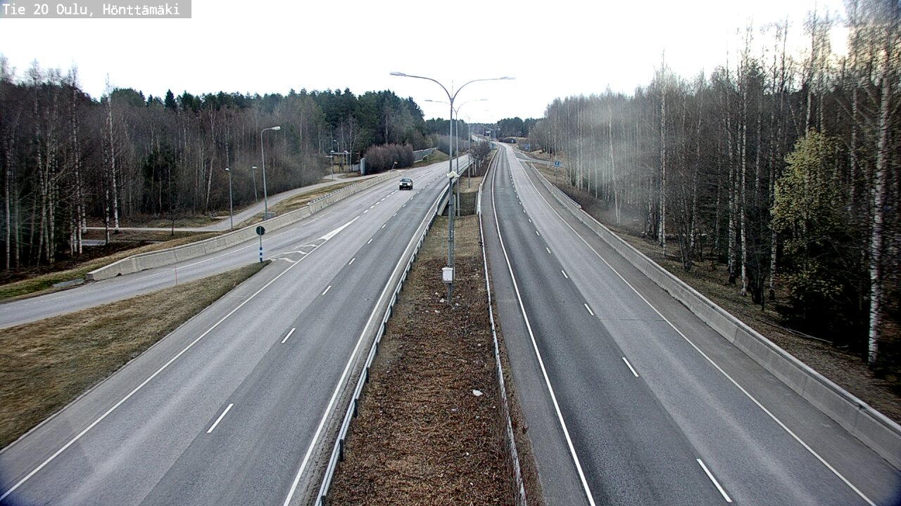 Kelikamerat Kuva Tie 20 Oulu, Hönttämäki, Oulu, Pohjois-Pohjanmaa