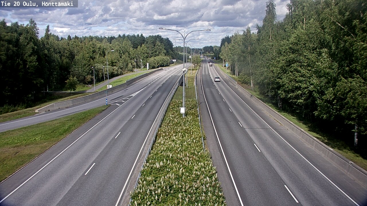 Kelikamerat Kuva Tie 20 Oulu, Hönttämäki, Oulu, Pohjois-Pohjanmaa