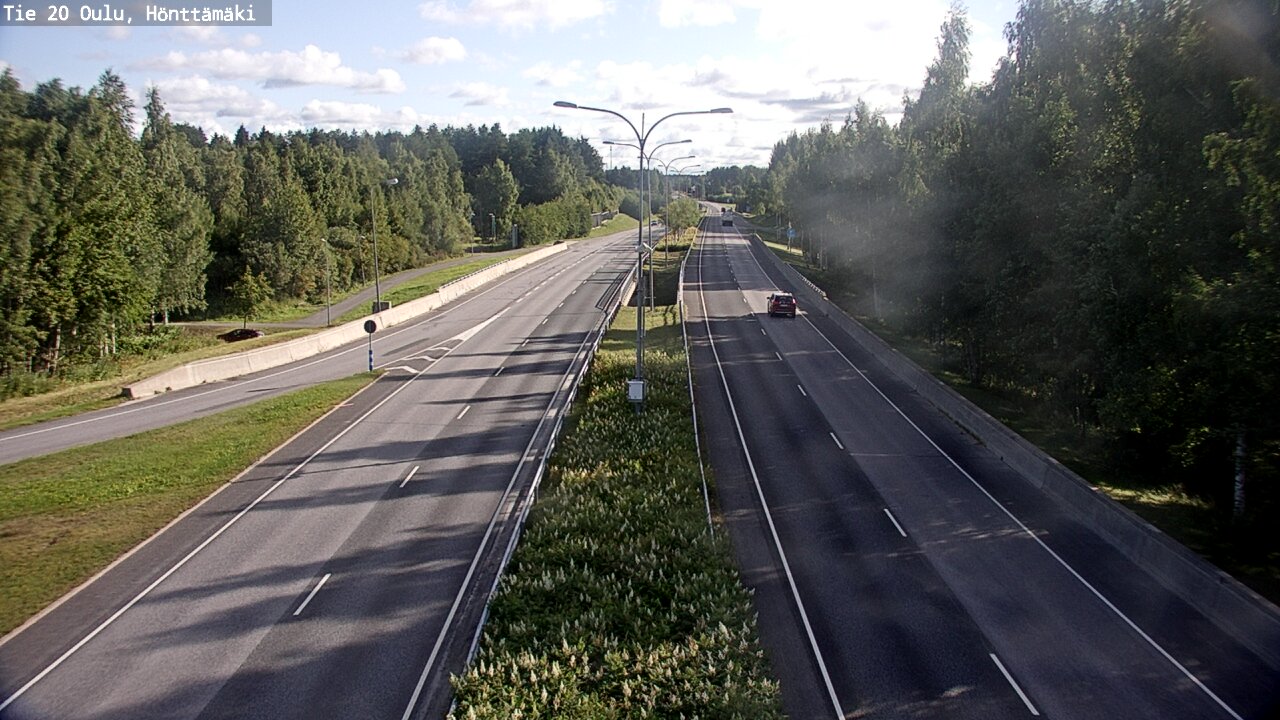 Kelikamerat Kuva Tie 20 Oulu, Hönttämäki, Oulu, Pohjois-Pohjanmaa