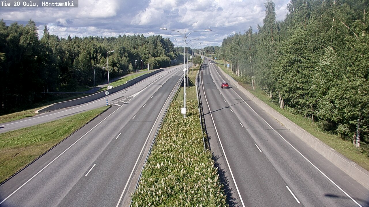 Kelikamerat Kuva Tie 20 Oulu, Hönttämäki, Oulu, Pohjois-Pohjanmaa