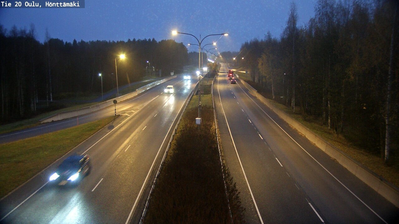 Kelikamerat Kuva Tie 20 Oulu, Hönttämäki, Oulu, Pohjois-Pohjanmaa