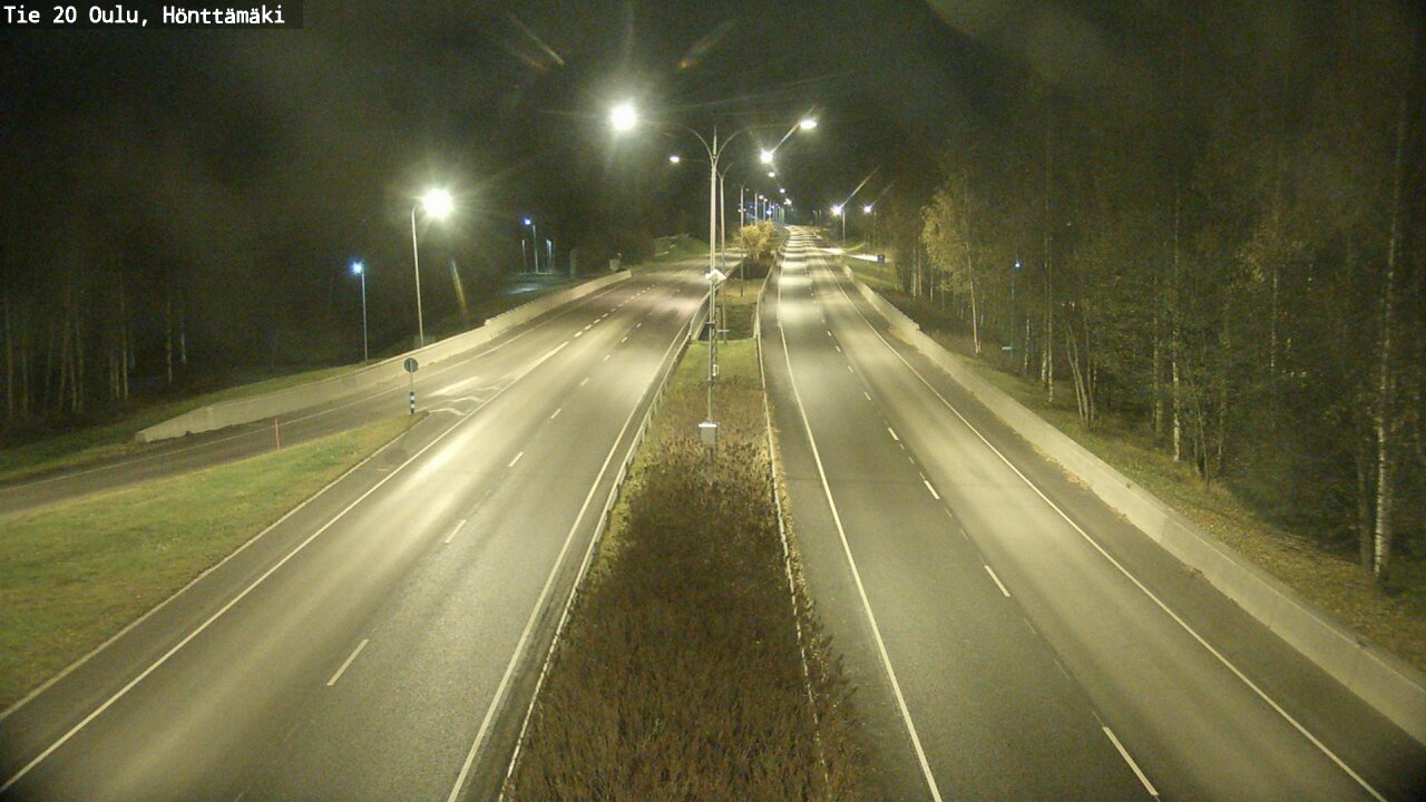 Kelikamerat Kuva Tie 20 Oulu, Hönttämäki, Oulu, Pohjois-Pohjanmaa