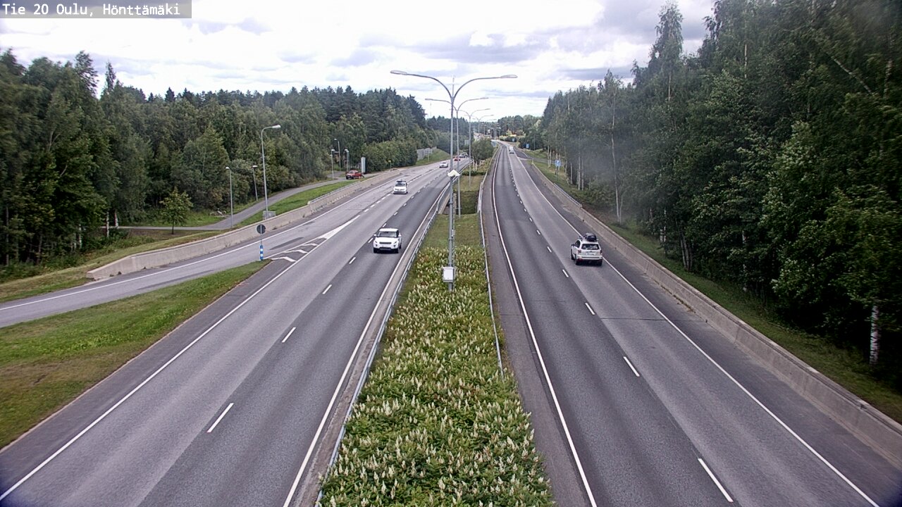 Kelikamerat Kuva Tie 20 Oulu, Hönttämäki, Oulu, Pohjois-Pohjanmaa