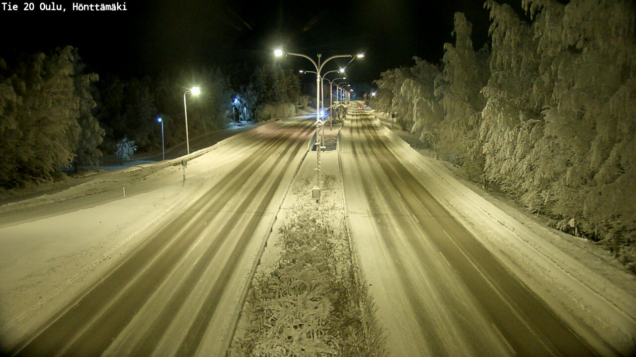 Kelikamerat Kuva Tie 20 Oulu, Hönttämäki, Oulu, Pohjois-Pohjanmaa