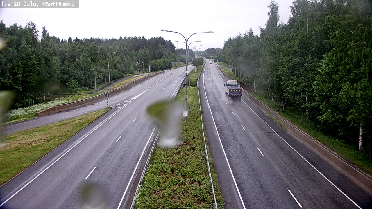 Kelikamerat Kuva Tie 20 Oulu, Hönttämäki, Oulu, Pohjois-Pohjanmaa