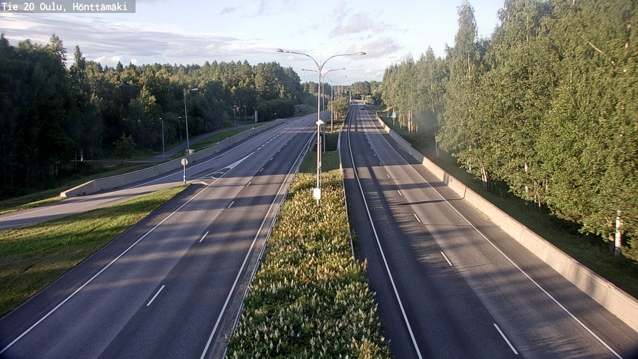 Kelikamerat Kuva Tie 20 Oulu, Hönttämäki, Oulu, Pohjois-Pohjanmaa