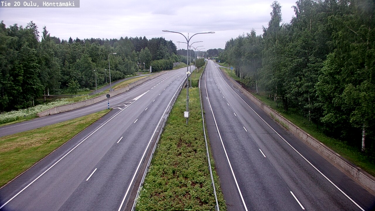 Kelikamerat Kuva Tie 20 Oulu, Hönttämäki, Oulu, Pohjois-Pohjanmaa