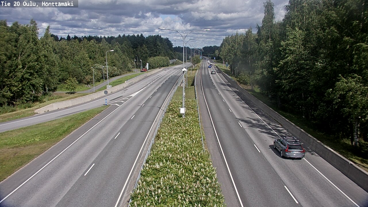 Kelikamerat Kuva Tie 20 Oulu, Hönttämäki, Oulu, Pohjois-Pohjanmaa