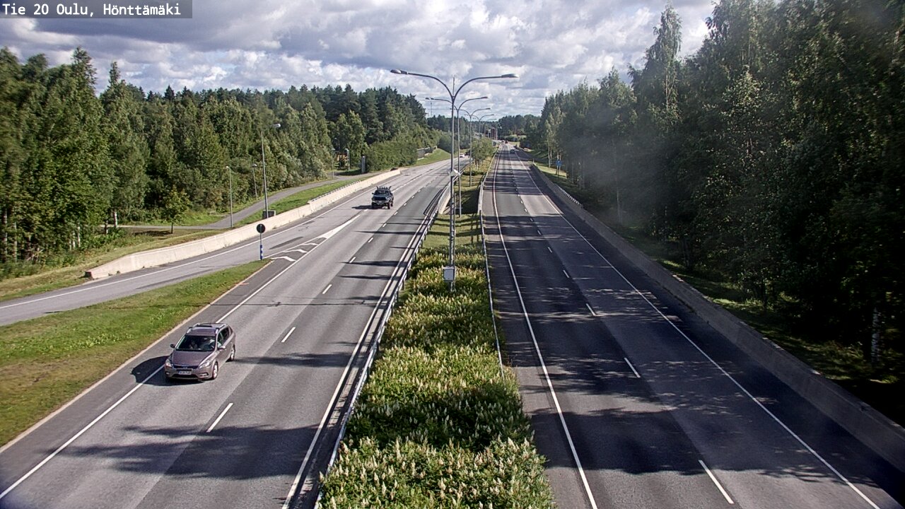 Kelikamerat Kuva Tie 20 Oulu, Hönttämäki, Oulu, Pohjois-Pohjanmaa