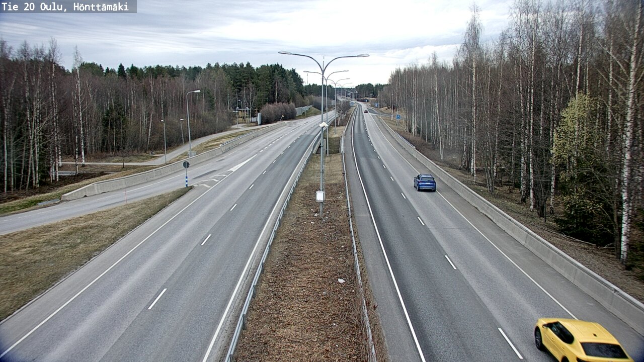 Kelikamerat Kuva Tie 20 Oulu, Hönttämäki, Oulu, Pohjois-Pohjanmaa