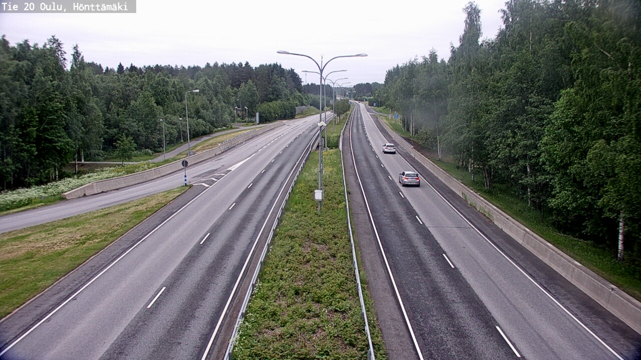 Kelikamerat Kuva Tie 20 Oulu, Hönttämäki, Oulu, Pohjois-Pohjanmaa