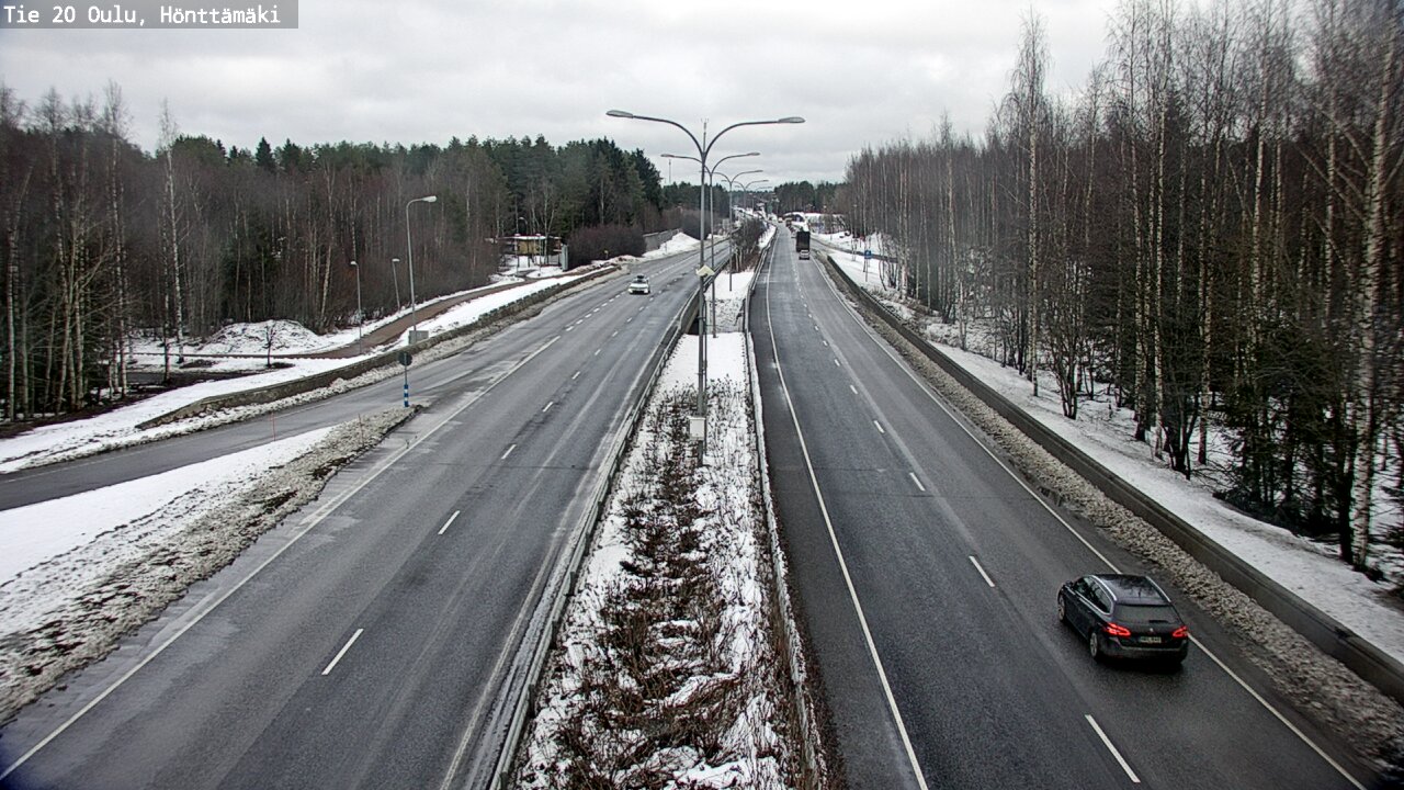 Kelikamerat Kuva Tie 20 Oulu, Hönttämäki, Oulu, Pohjois-Pohjanmaa