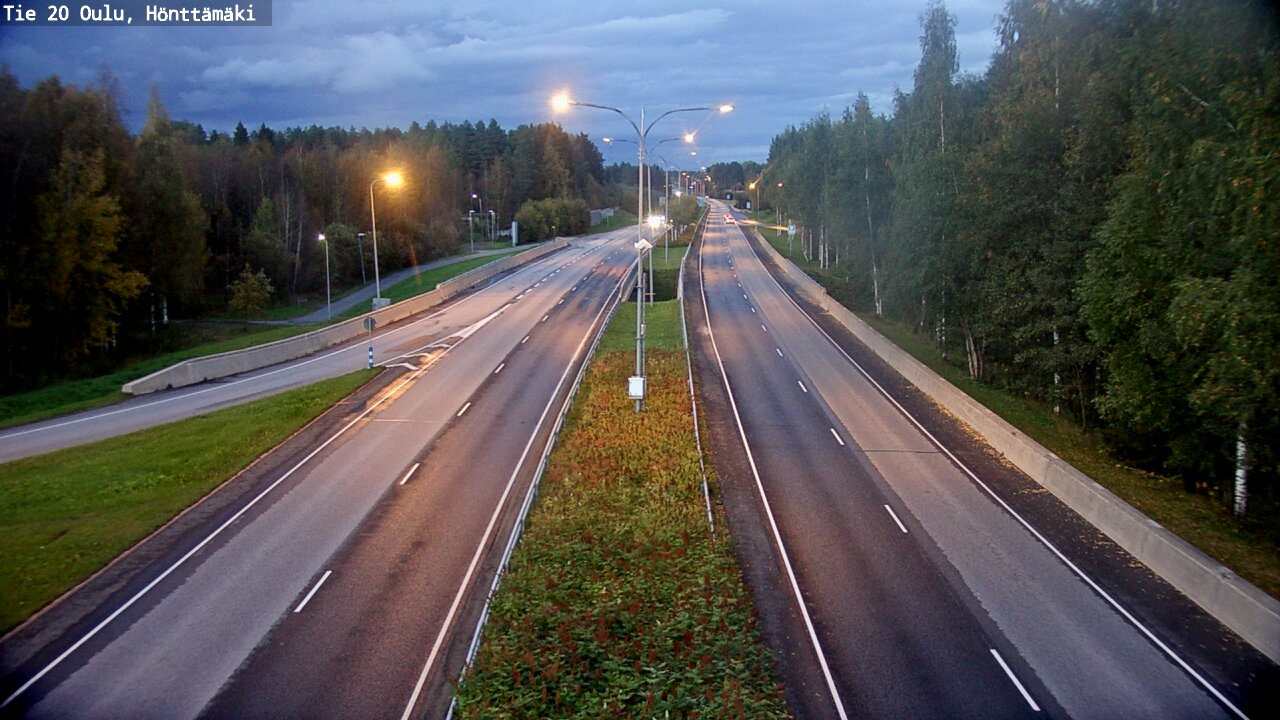 Kelikamerat Kuva Tie 20 Oulu, Hönttämäki, Oulu, Pohjois-Pohjanmaa