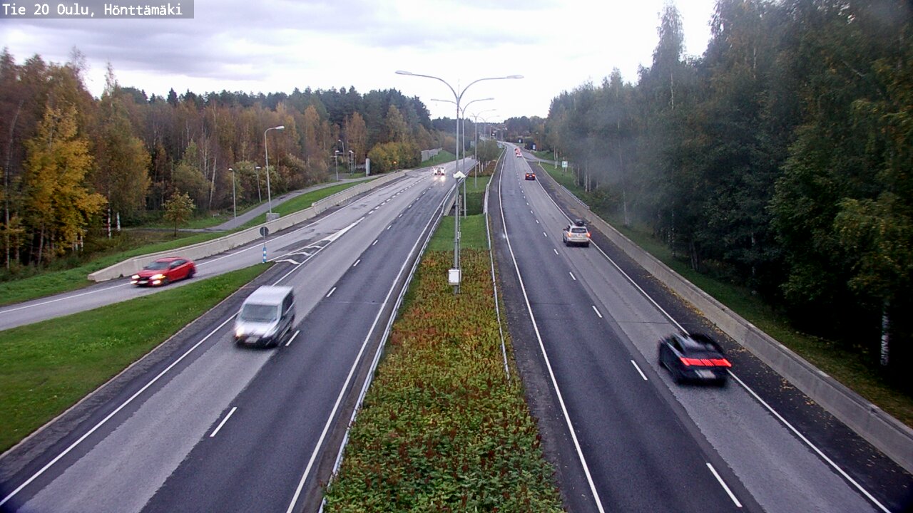 Kelikamerat Kuva Tie 20 Oulu, Hönttämäki, Oulu, Pohjois-Pohjanmaa