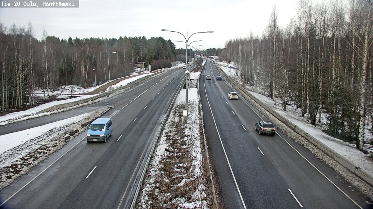 Kelikamerat Kuva Tie 20 Oulu, Hönttämäki, Oulu, Pohjois-Pohjanmaa