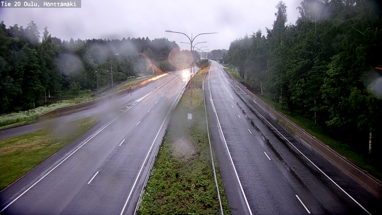 Kelikamerat Kuva Tie 20 Oulu, Hönttämäki, Oulu, Pohjois-Pohjanmaa