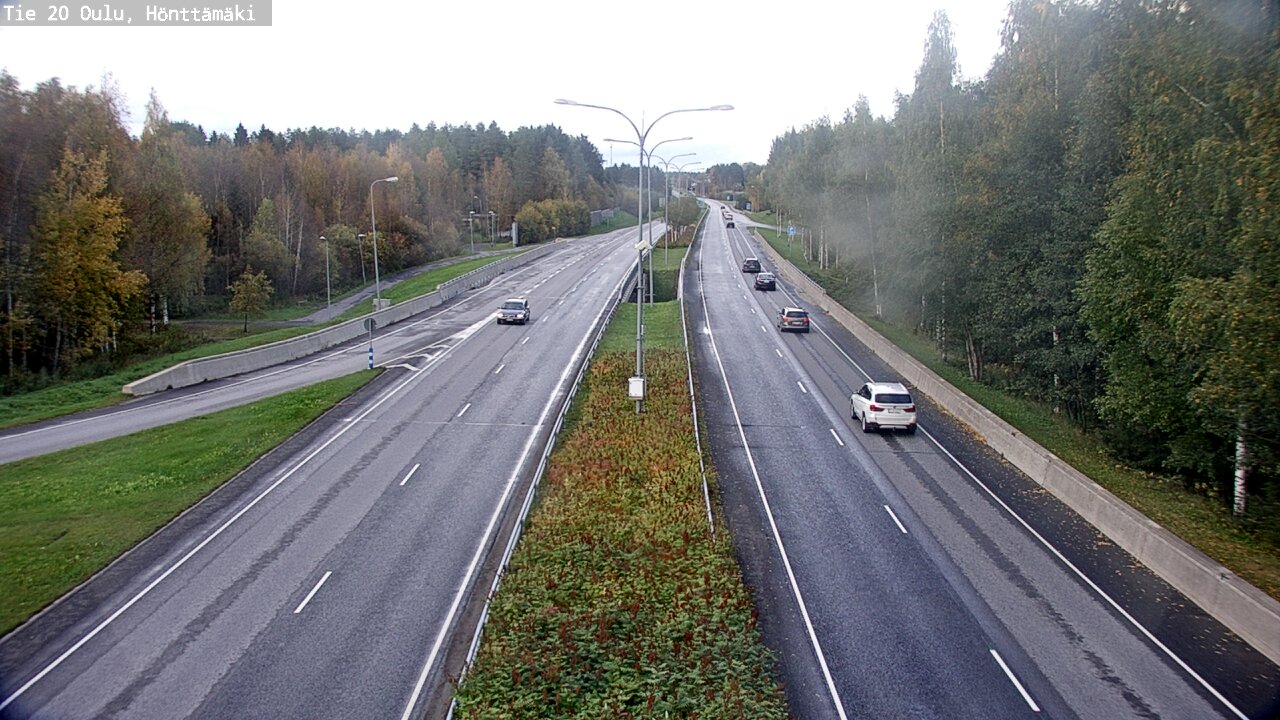 Kelikamerat Kuva Tie 20 Oulu, Hönttämäki, Oulu, Pohjois-Pohjanmaa