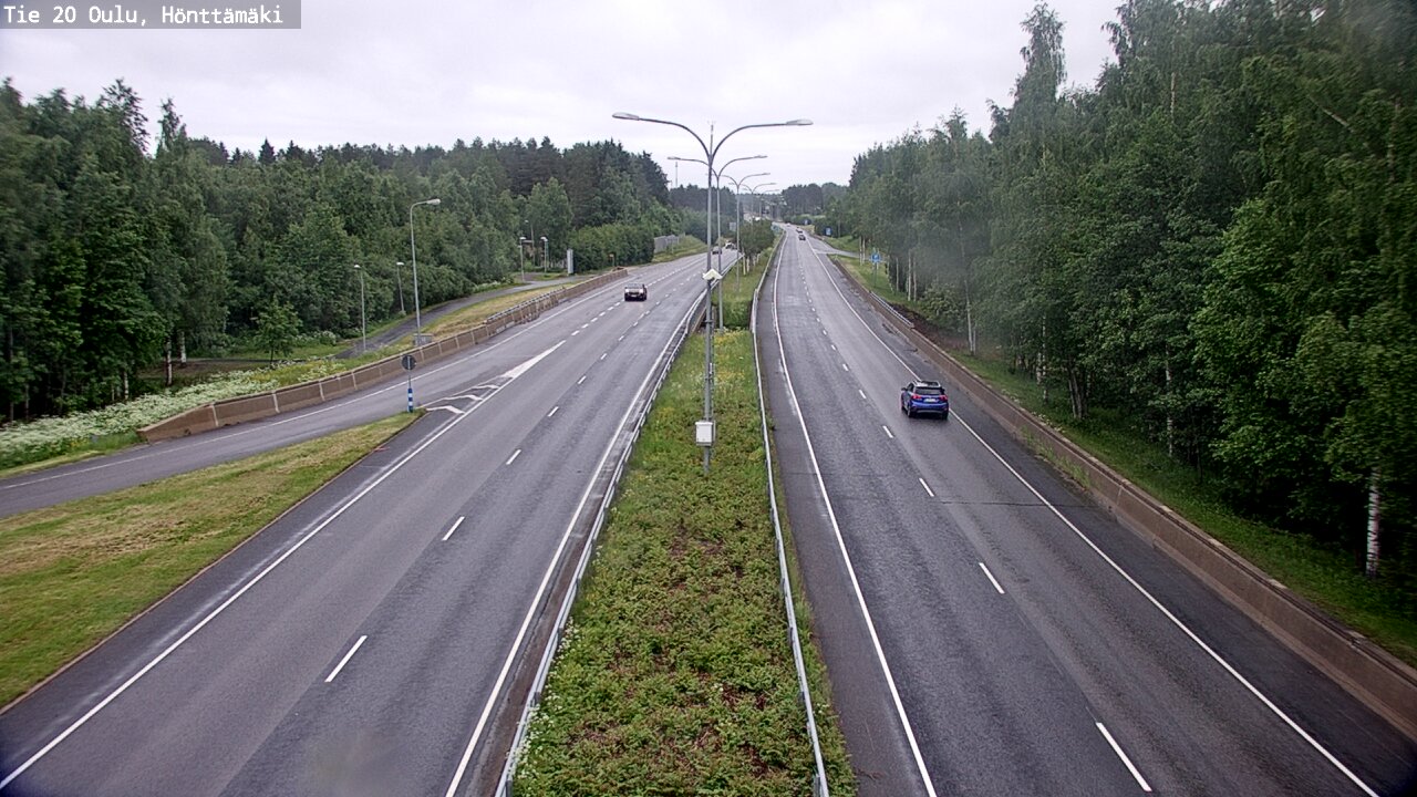 Kelikamerat Kuva Tie 20 Oulu, Hönttämäki, Oulu, Pohjois-Pohjanmaa