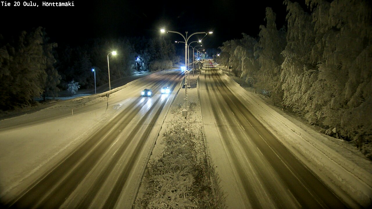 Kelikamerat Kuva Tie 20 Oulu, Hönttämäki, Oulu, Pohjois-Pohjanmaa