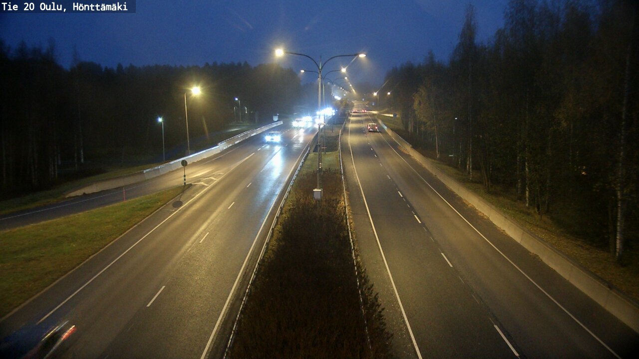 Kelikamerat Kuva Tie 20 Oulu, Hönttämäki, Oulu, Pohjois-Pohjanmaa