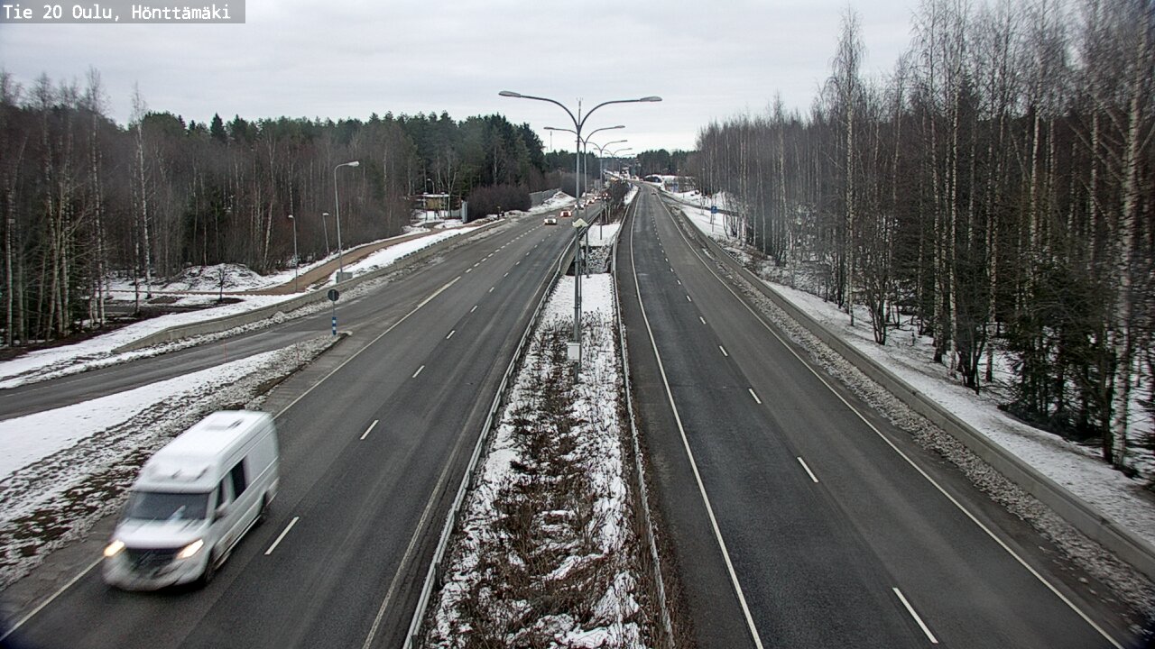 Kelikamerat Kuva Tie 20 Oulu, Hönttämäki, Oulu, Pohjois-Pohjanmaa