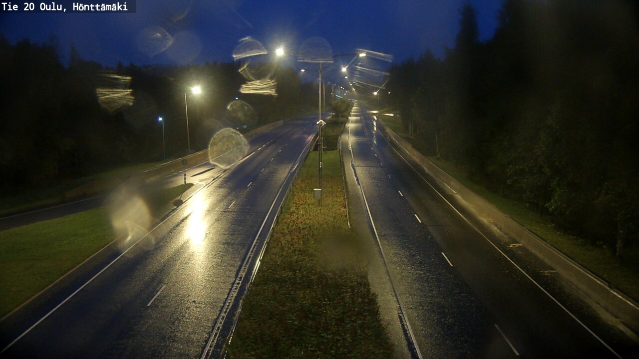 Kelikamerat Kuva Tie 20 Oulu, Hönttämäki, Oulu, Pohjois-Pohjanmaa