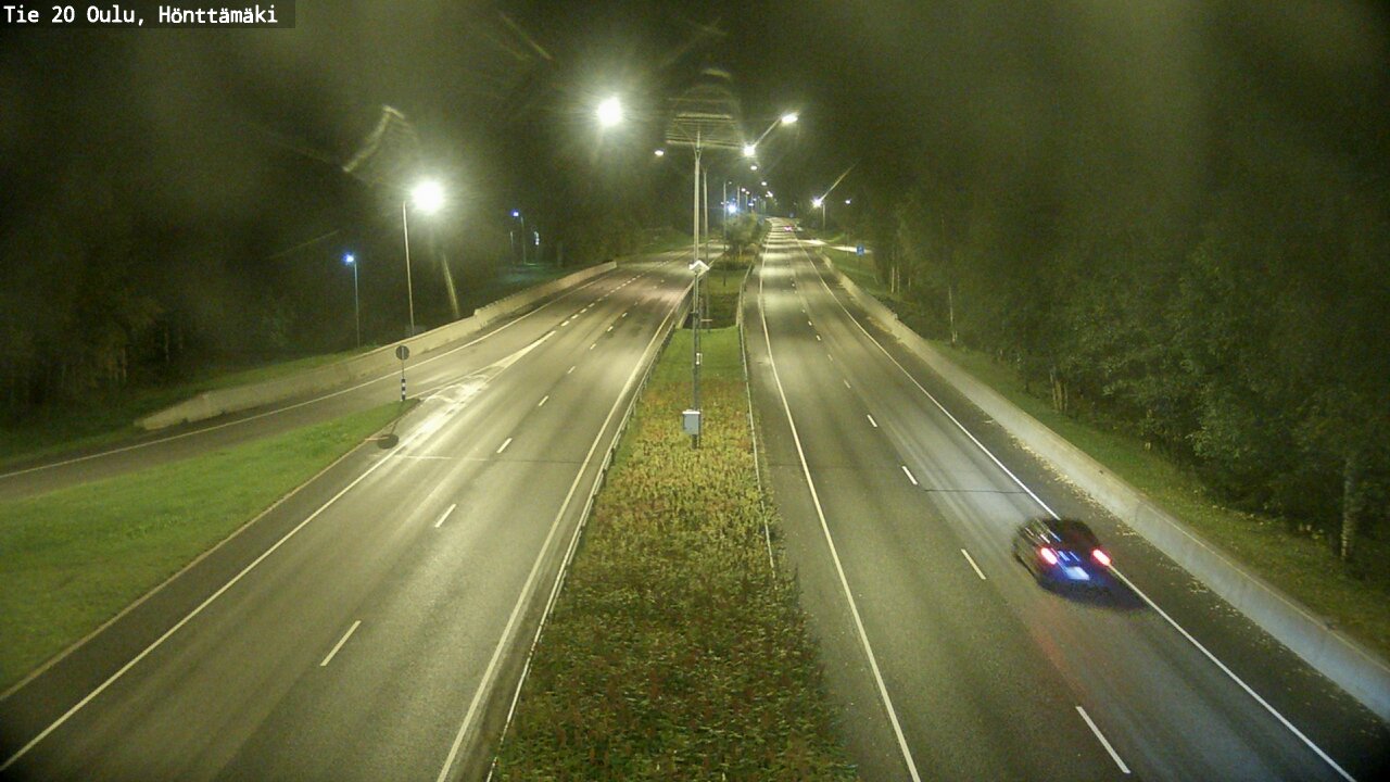 Kelikamerat Kuva Tie 20 Oulu, Hönttämäki, Oulu, Pohjois-Pohjanmaa