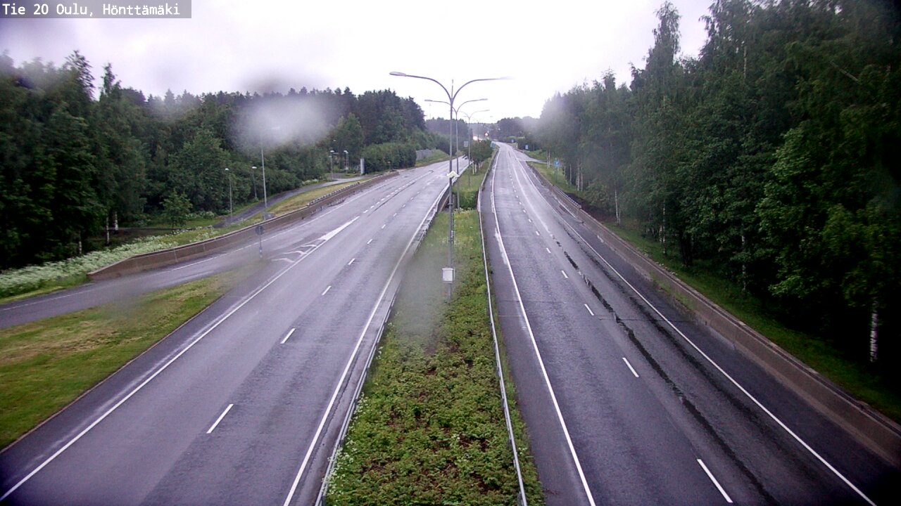 Kelikamerat Kuva Tie 20 Oulu, Hönttämäki, Oulu, Pohjois-Pohjanmaa