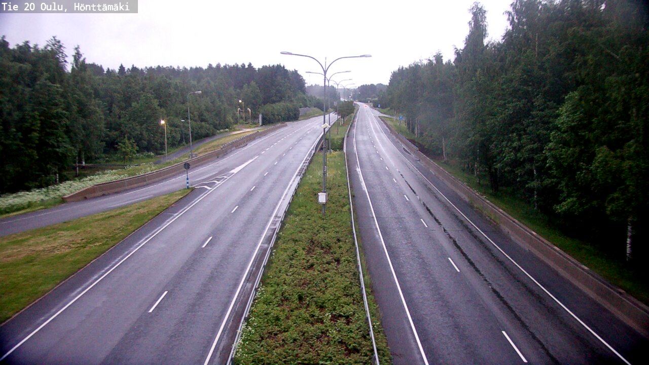 Kelikamerat Kuva Tie 20 Oulu, Hönttämäki, Oulu, Pohjois-Pohjanmaa