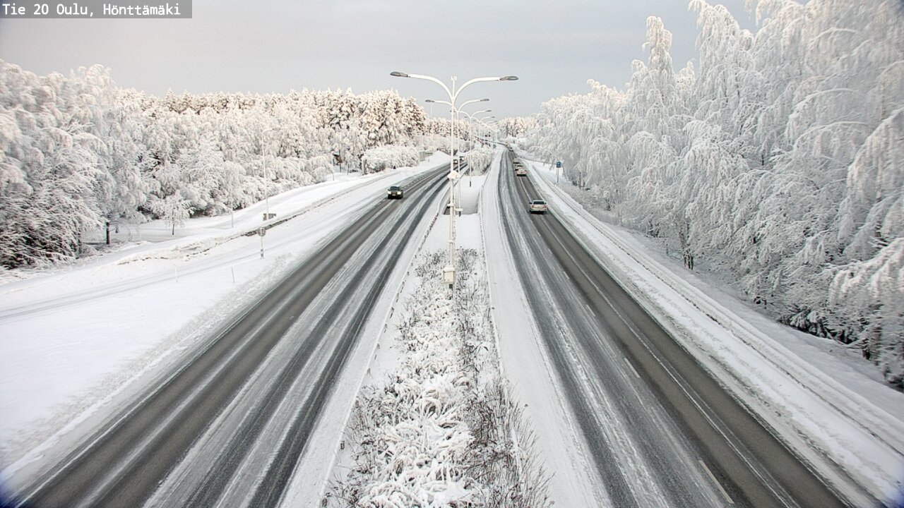 Kelikamerat Kuva Tie 20 Oulu, Hönttämäki, Oulu, Pohjois-Pohjanmaa