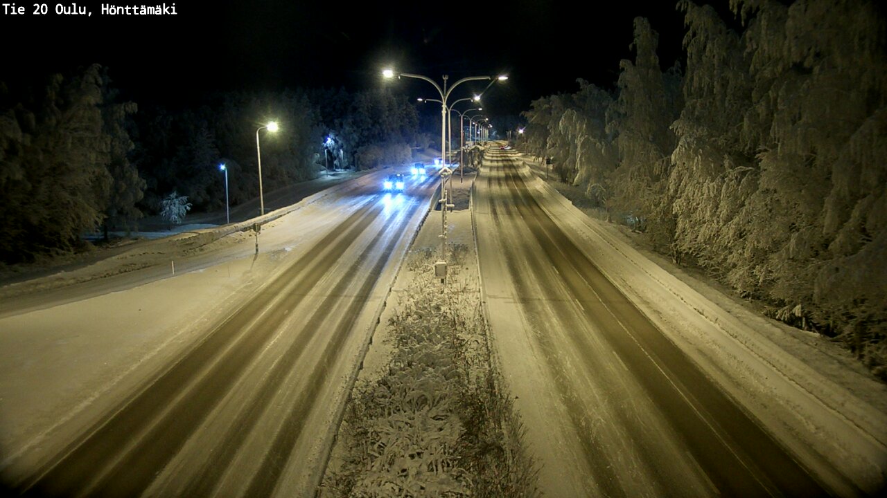 Kelikamerat Kuva Tie 20 Oulu, Hönttämäki, Oulu, Pohjois-Pohjanmaa