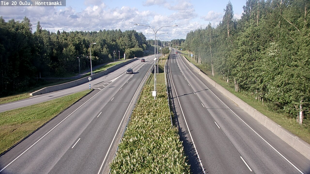 Kelikamerat Kuva Tie 20 Oulu, Hönttämäki, Oulu, Pohjois-Pohjanmaa
