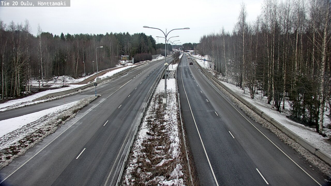 Kelikamerat Kuva Tie 20 Oulu, Hönttämäki, Oulu, Pohjois-Pohjanmaa