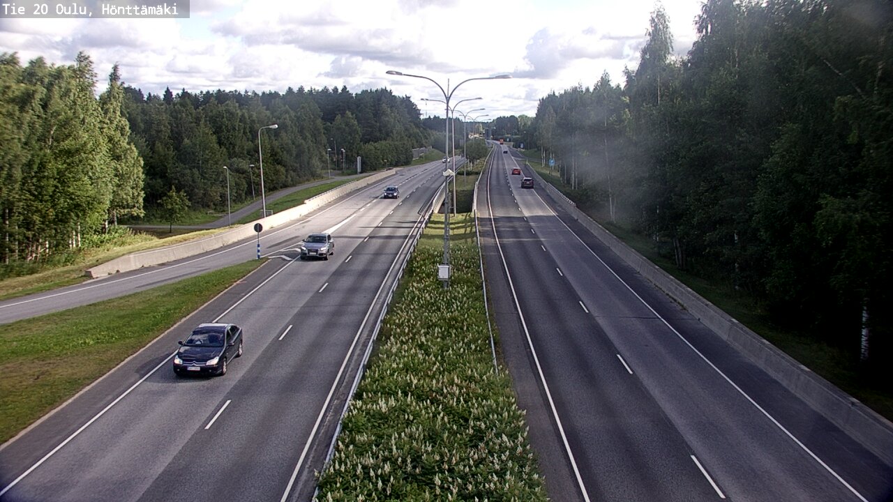 Kelikamerat Kuva Tie 20 Oulu, Hönttämäki, Oulu, Pohjois-Pohjanmaa