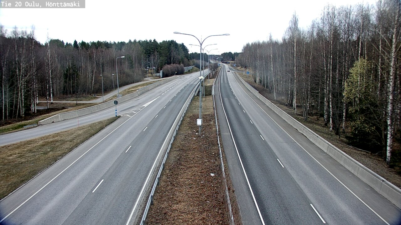 Kelikamerat Kuva Tie 20 Oulu, Hönttämäki, Oulu, Pohjois-Pohjanmaa