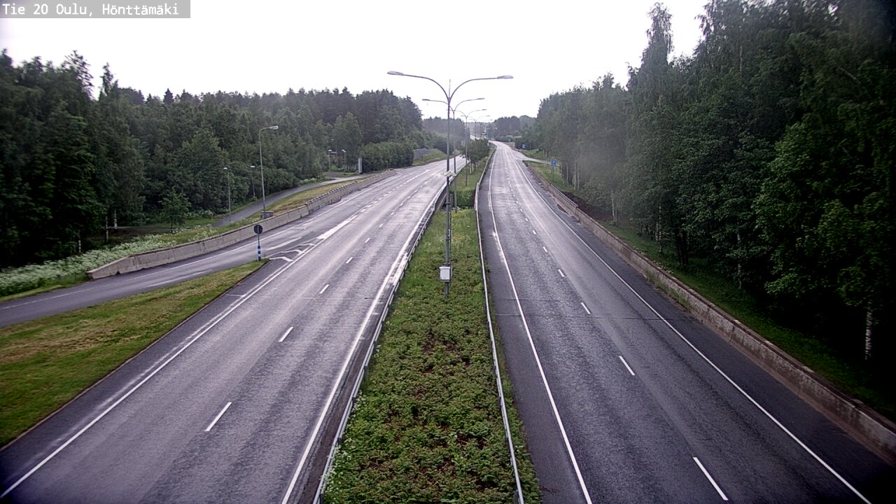 Kelikamerat Kuva Tie 20 Oulu, Hönttämäki, Oulu, Pohjois-Pohjanmaa