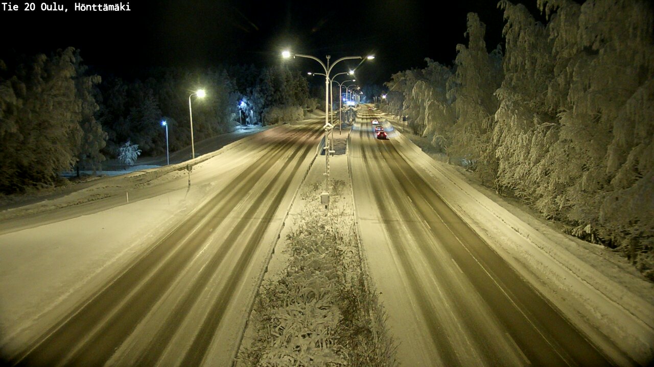 Kelikamerat Kuva Tie 20 Oulu, Hönttämäki, Oulu, Pohjois-Pohjanmaa