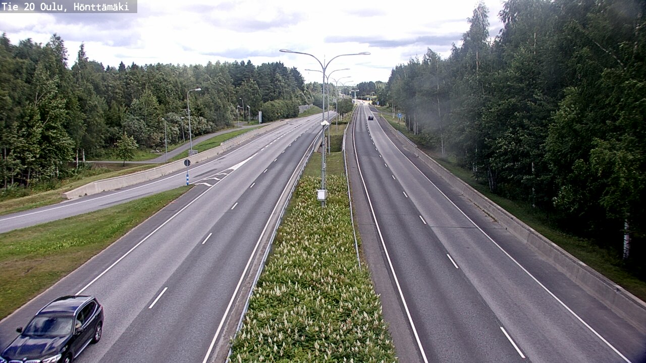 Kelikamerat Kuva Tie 20 Oulu, Hönttämäki, Oulu, Pohjois-Pohjanmaa