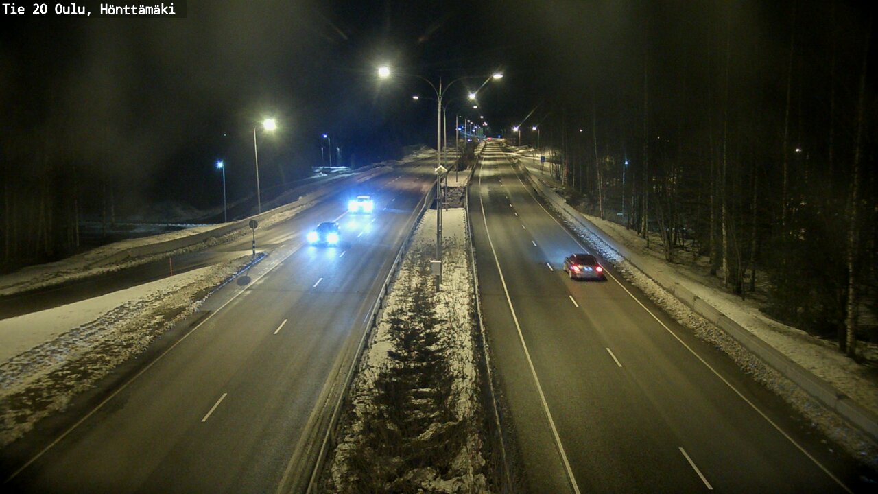 Kelikamerat Kuva Tie 20 Oulu, Hönttämäki, Oulu, Pohjois-Pohjanmaa