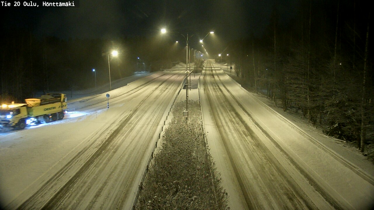 Kelikamerat Kuva Tie 20 Oulu, Hönttämäki, Oulu, Pohjois-Pohjanmaa