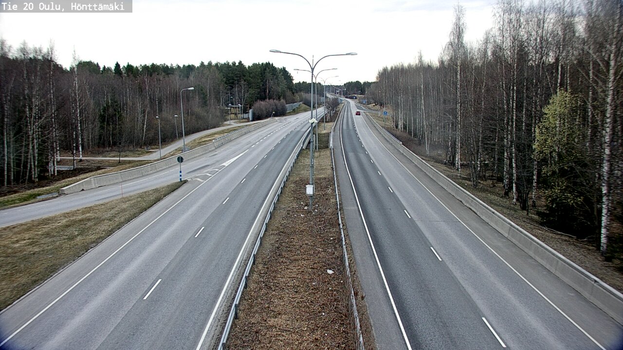 Kelikamerat Kuva Tie 20 Oulu, Hönttämäki, Oulu, Pohjois-Pohjanmaa