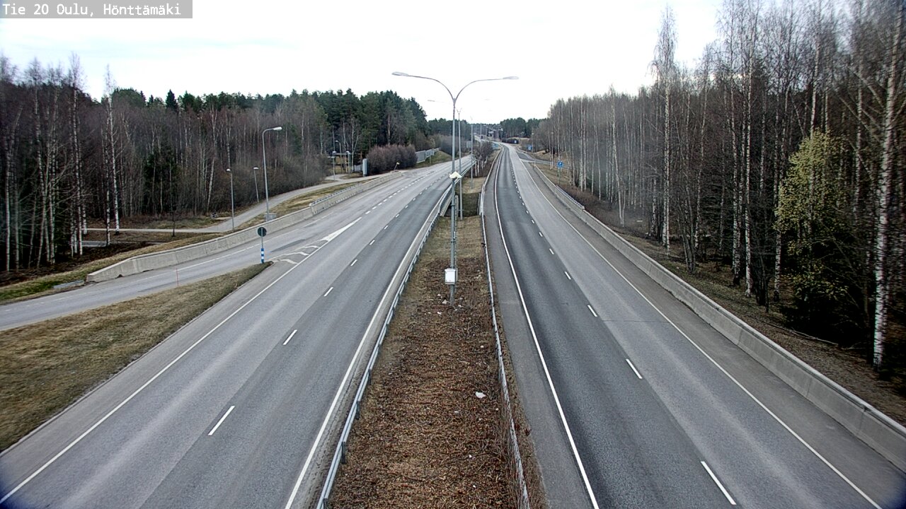 Kelikamerat Kuva Tie 20 Oulu, Hönttämäki, Oulu, Pohjois-Pohjanmaa