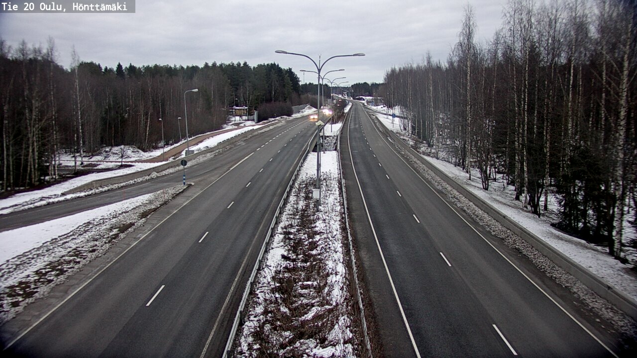 Kelikamerat Kuva Tie 20 Oulu, Hönttämäki, Oulu, Pohjois-Pohjanmaa