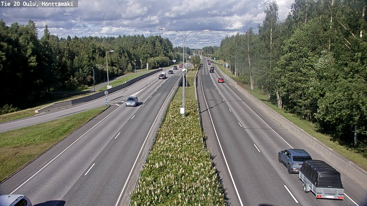 Kelikamerat Kuva Tie 20 Oulu, Hönttämäki, Oulu, Pohjois-Pohjanmaa