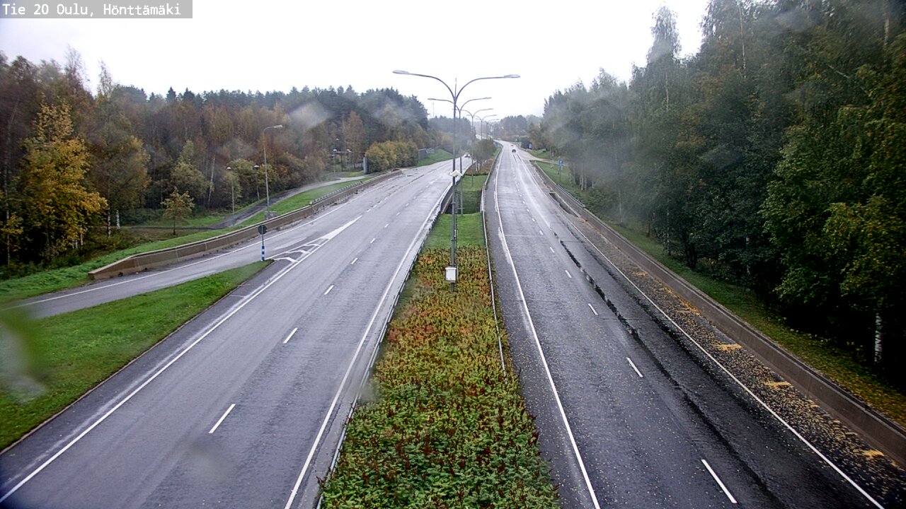 Weather Camera Image Road 20 Oulu, Hönttämäki, Oulu, Pohjois-Pohjanmaa