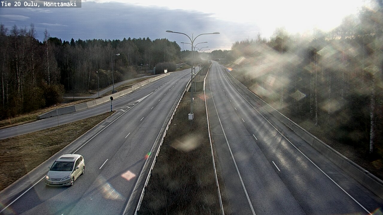 Kelikamerat Kuva Tie 20 Oulu, Hönttämäki, Oulu, Pohjois-Pohjanmaa