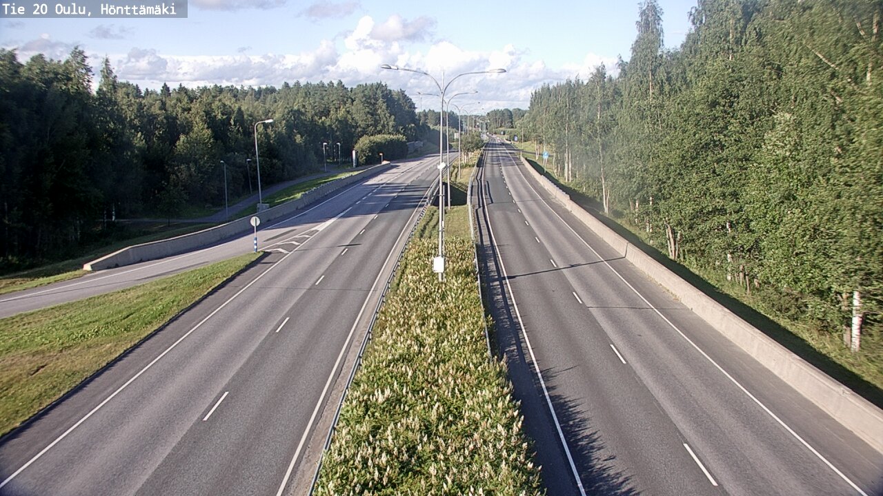 Kelikamerat Kuva Tie 20 Oulu, Hönttämäki, Oulu, Pohjois-Pohjanmaa