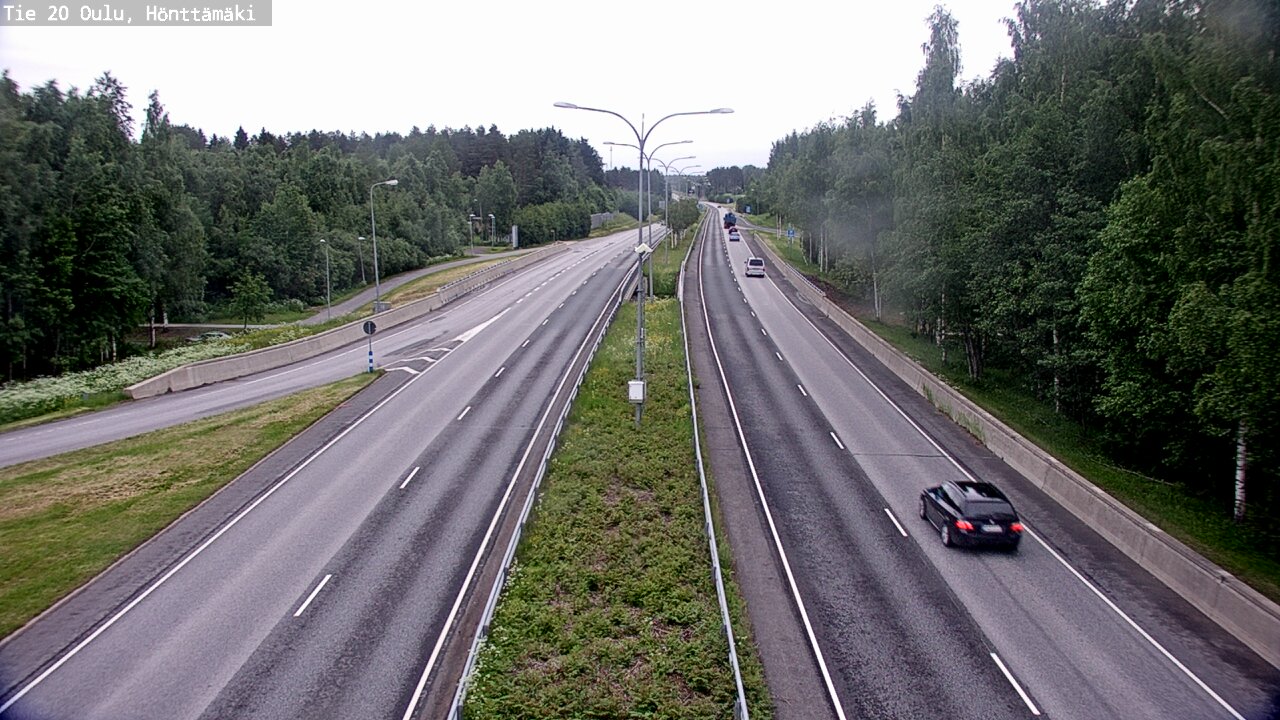 Kelikamerat Kuva Tie 20 Oulu, Hönttämäki, Oulu, Pohjois-Pohjanmaa