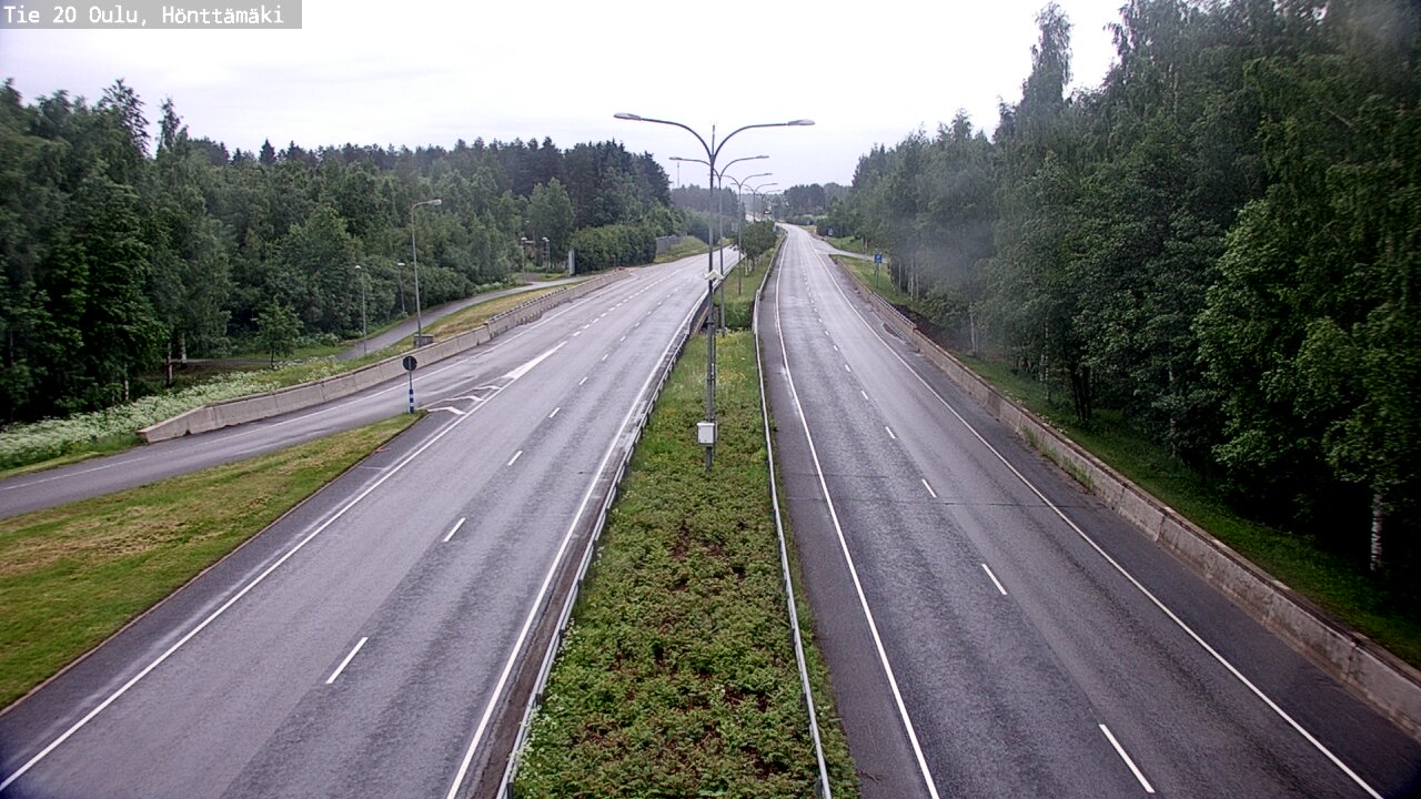 Kelikamerat Kuva Tie 20 Oulu, Hönttämäki, Oulu, Pohjois-Pohjanmaa
