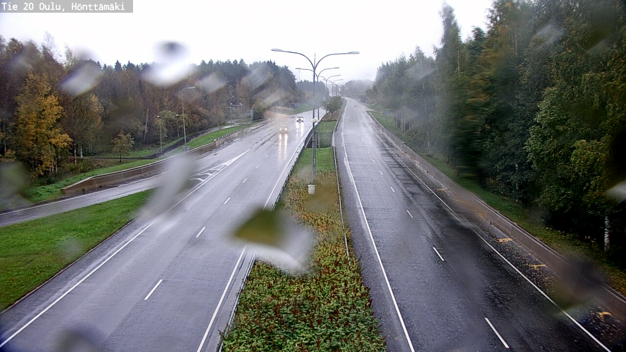 Weather Camera Image Road 20 Oulu, Hönttämäki, Oulu, Pohjois-Pohjanmaa